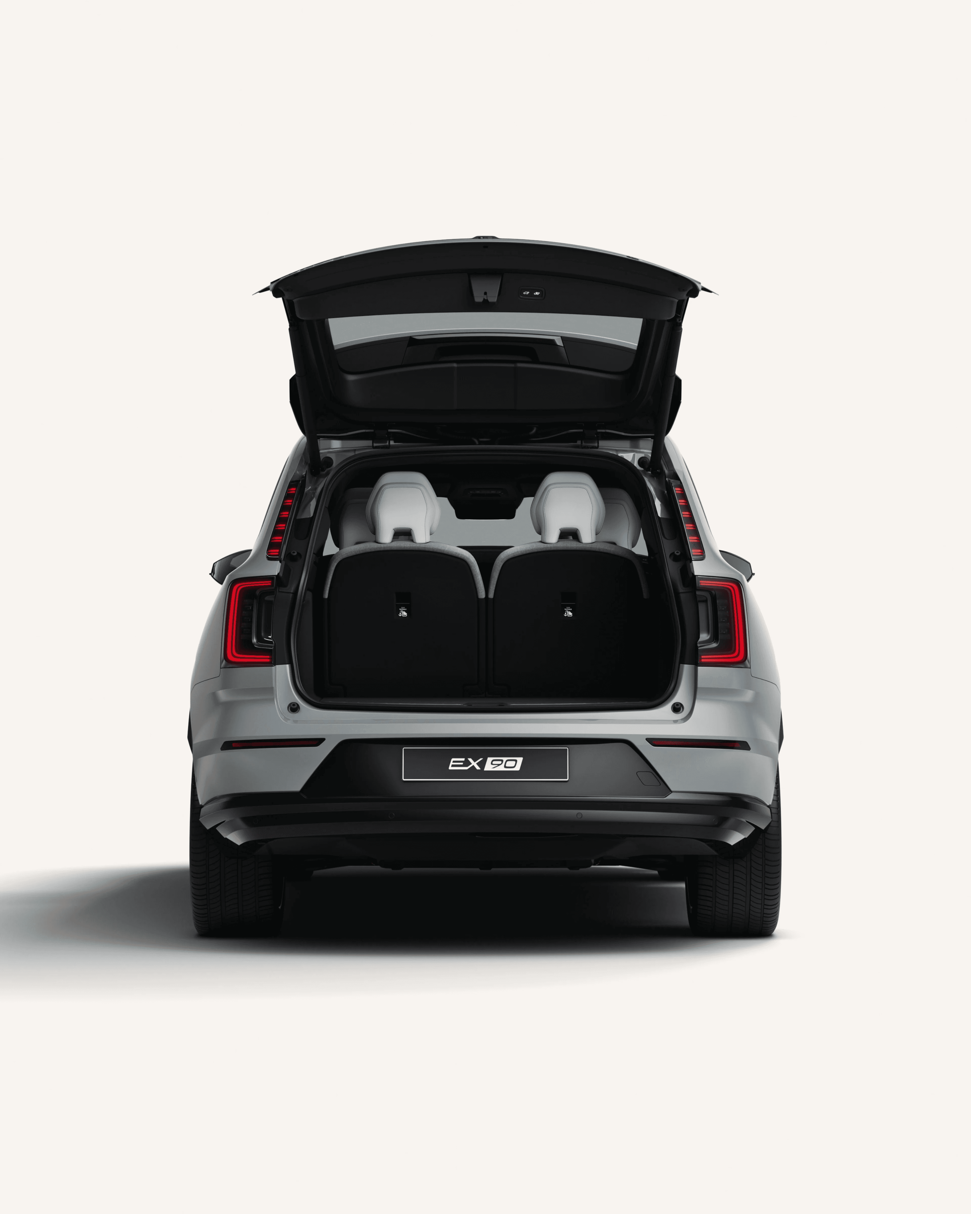 Bagageira espaçosa do Volvo EX90