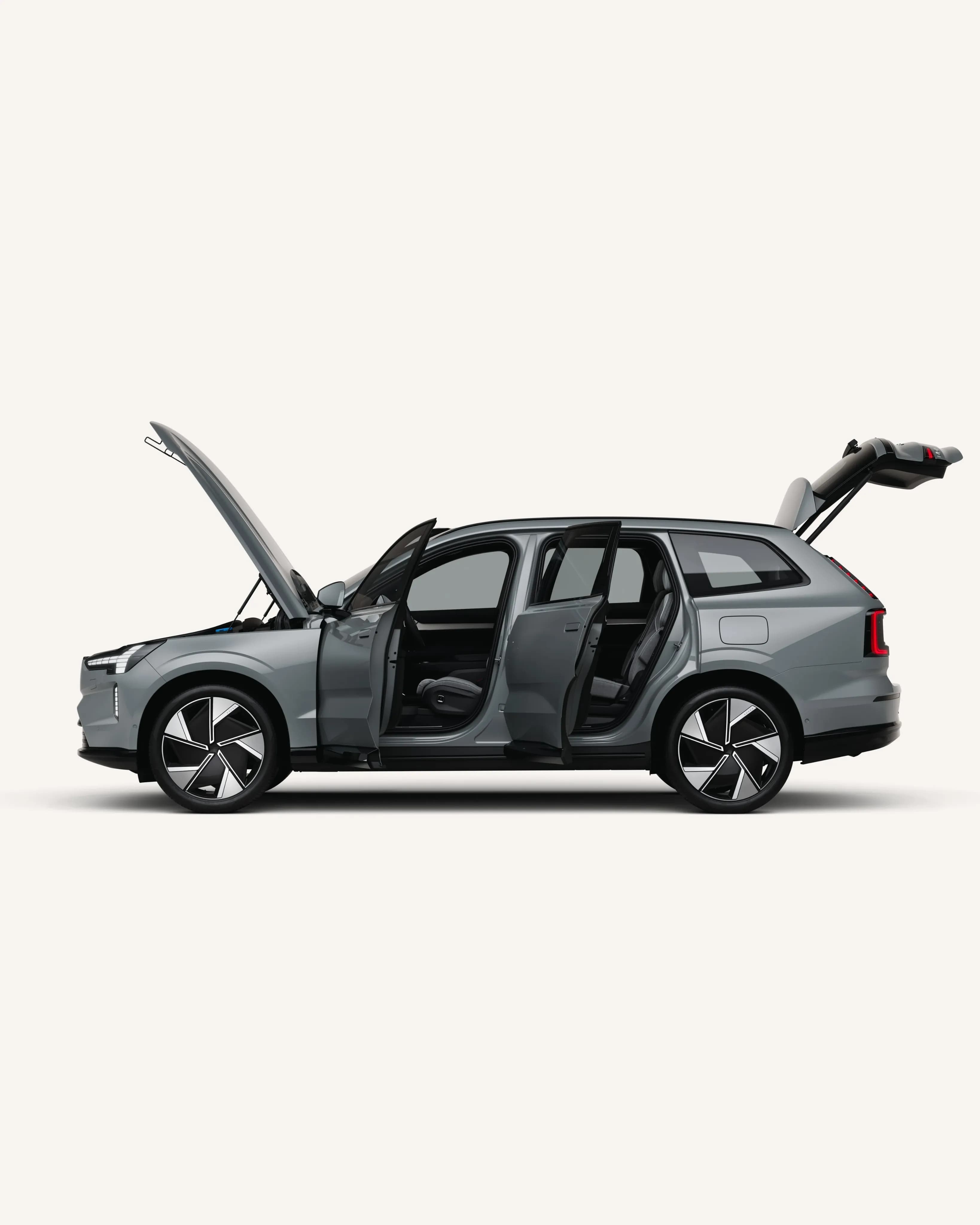 Opções de configuração do Volvo EX90