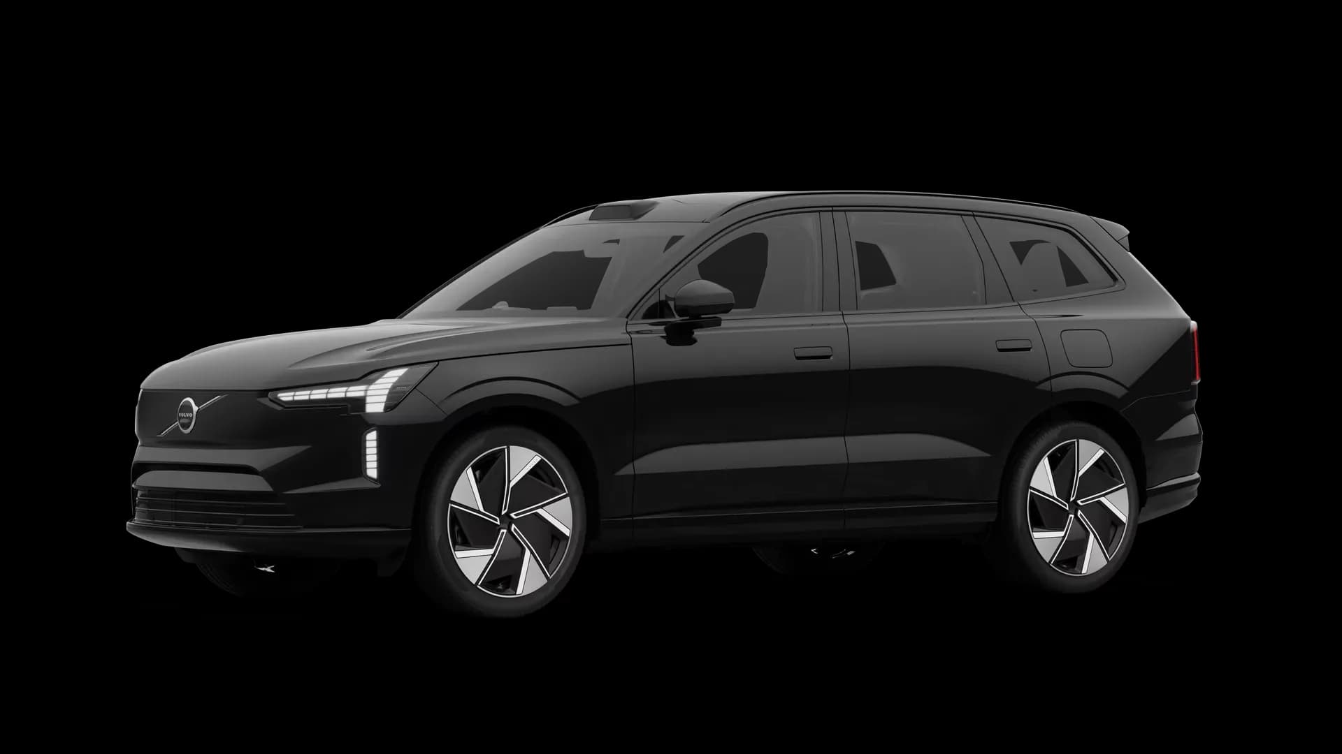 Volvo EX90 na cor Onyx Black Volvo EX90 na cor Onyx Black