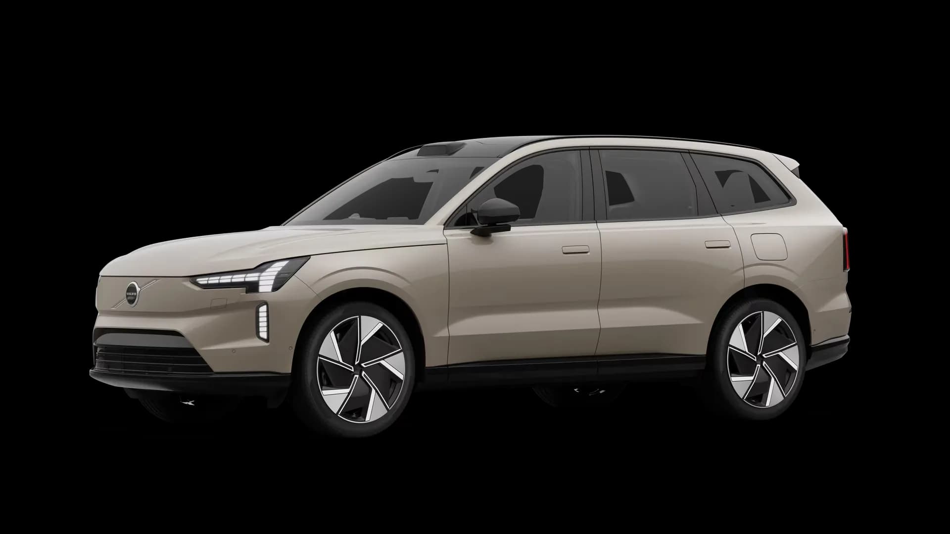 Volvo EX90 na cor Sand Dune Volvo EX90 na cor Sand Dune