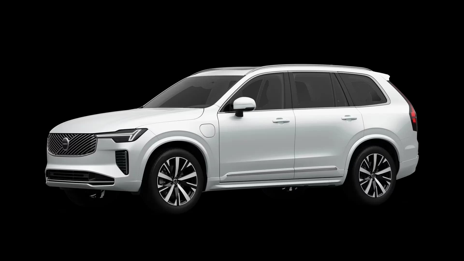 Volvo XC90 na cor Crystal White Volvo XC90 na cor Crystal White