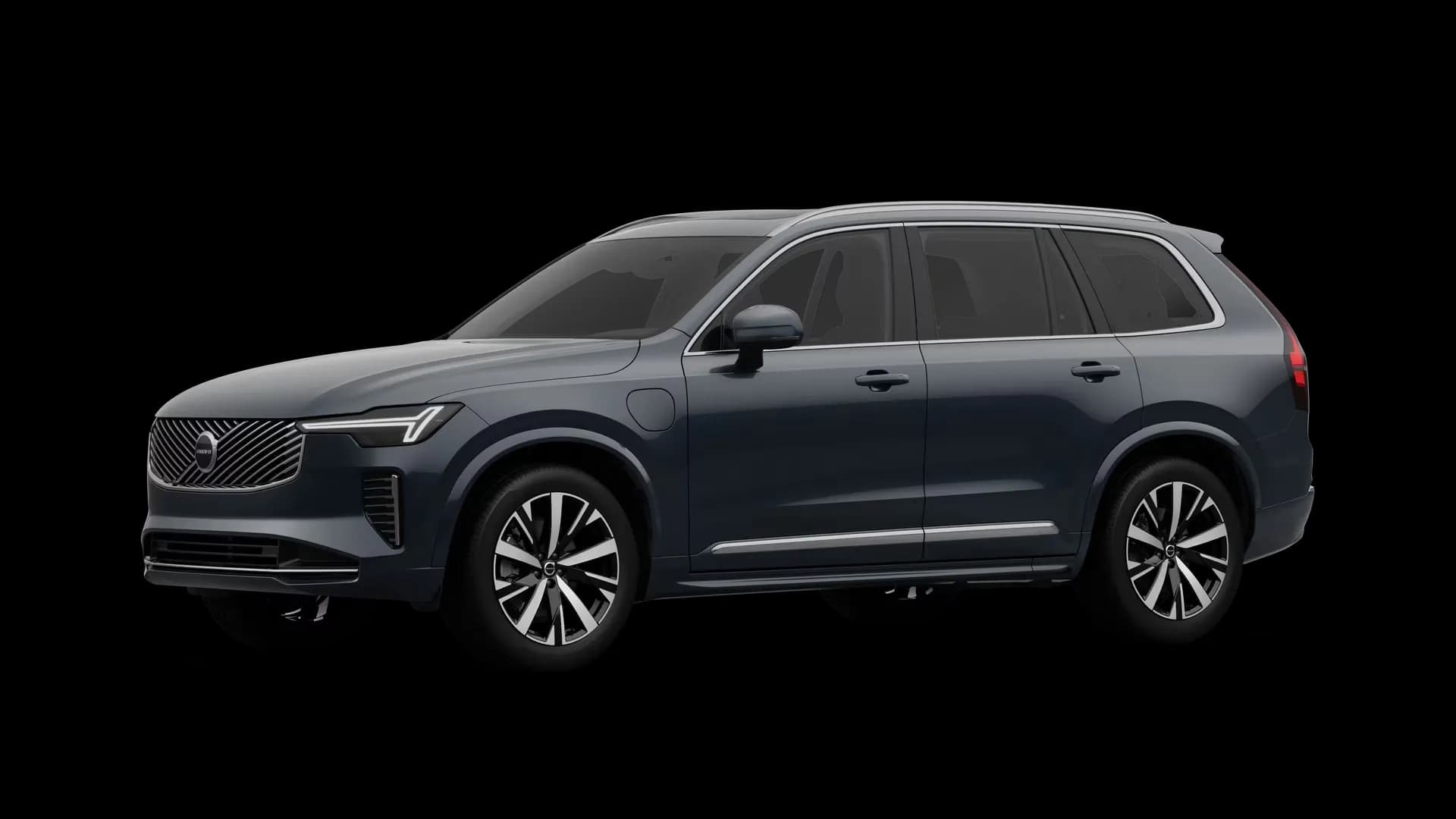 Volvo XC90 na cor Denim Blue Volvo XC90 na cor Denim Blue